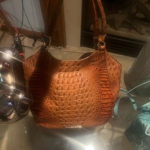 Brahmin pecan shoulder bag